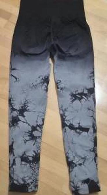 Helanke, biciklistički šortsevi: Ženske sportske helanke – visoki struk, bez šavova, elastične - — 24