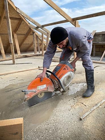 karotçu: Beton kəsimi və deşimi xidməti - Armaturlu/armatursuz betonun dəqiq — 3