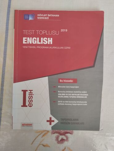 azərbaycan dili test toplusu 1 hissə: Ingilis dili test toplusu 1ci hisse