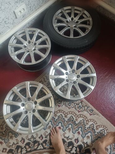 купить зимние шины бу: Колеса в сборе R 15, Комплект, Легковые, Литые