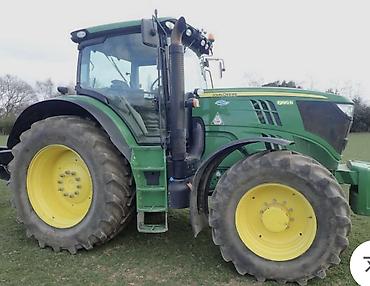 John Deere 6190R — мощности 220 лошадей универсальный трактор для at lalafo.kg — 4 John Deere 6190R — мощности 220 лошадей универсальный трактор для — 4
