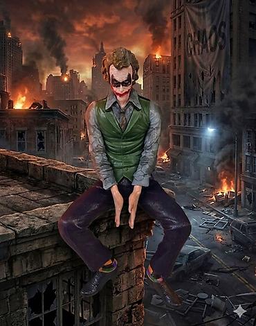 Joker temalı kolleksiya fiqurları - Material: sərt plastik/rezin lalafo.az -da Joker temalı kolleksiya fiqurları - Material: sərt plastik/rezin