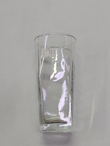 deco dcm48: Стеклянный стакан с квадратным основанием - Материал: прозрачное — 2