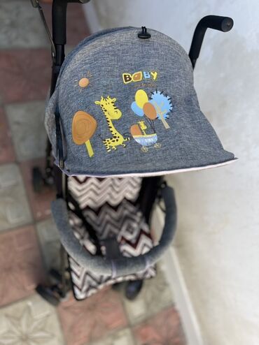 Gəzinti arabaları: Uşaq arabası – yüngül və praktik model - Rəng: boz çalarda tekstil — 6