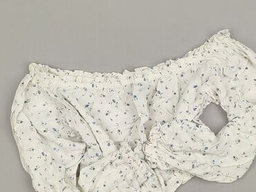 koszula z krótkim rękawem damska h m: H&M Divided, Bluzka damska, rozmiar S