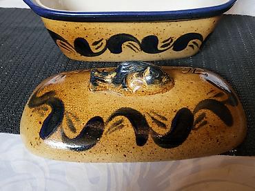 Ostalo posuđe: Nov pekac,posuda Heringstopf Nemacka 1960 do 1980ta.god. Nova — 8