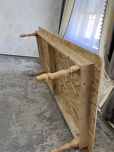 Столы для зала: Стол для зала, Новый, Не раскладной, Прямоугольный — 5