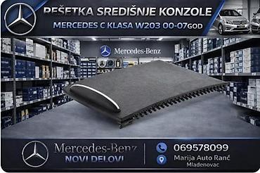 POKLOPAC SREDISNJE KONZOLE MERCEDES C KLASA W203 00-07GOD | Resetka