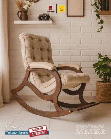 Kreslolar: Yeni, Kreslo-kaçalka, Parça, Kredit var, Şəhərdaxili pulsuz çatdırılma -da lalafo.az — 1 Kreslolar: Yeni, Kreslo-kaçalka, Parça, Kredit var, Şəhərdaxili pulsuz çatdırılma — 1