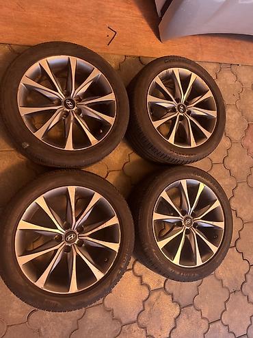 Дөңгөлөктөр монтажда 275 / 45 / R 18, Жай, Колдонулган, Комплект, Жеңил унаалар, Куйма, тешиктери - 5