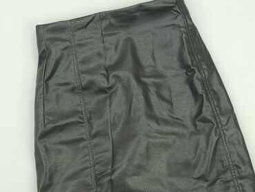 czarne jeansowe spódnice: Skirt, H&M, S (EU 36), condition - Very good