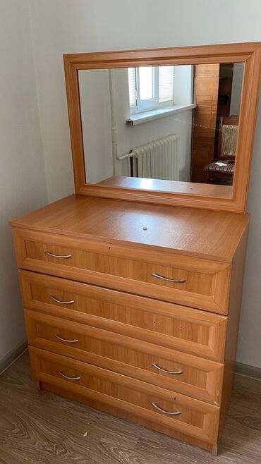 Комоды для одежды: Комод для одежды, С зеркалом, ЛДСП — 9