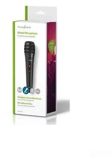 Zvučnici, slušalice i mikrofoni: Nedis žični mikrofon - Tip: dinamički, ručni mikrofon za govor i — 2