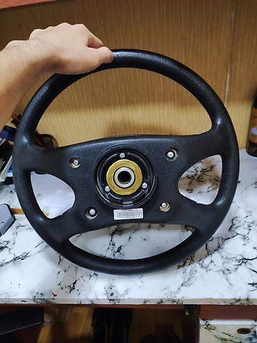 rul lada: LADA sükan çarxı - Orijinal LADA loqolu 3-şüalı sükan - Rulun ön — 2