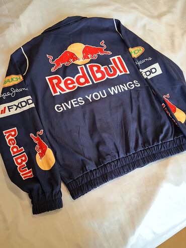 демисезонная верхняя одежда: Red Bull Racing x Infiniti komanda üslublu yüngül küləkkeçirməz