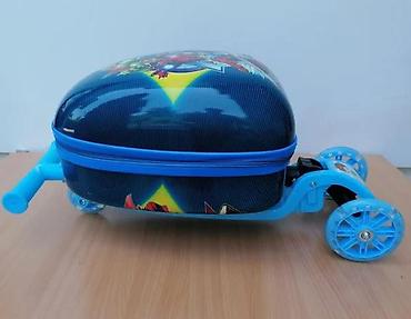 Trotineti, skejtbordovi i hoverbordovi: Dečiji trotinet sa integrisanim koferom, idealan za putovanja ili — 10