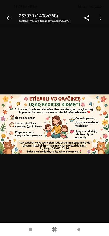 Dayələr: Əziz analar, Hövsan qəsəbəsində yaşayıram, adım Lamiyədir. 🏡 Əgər siz — 1