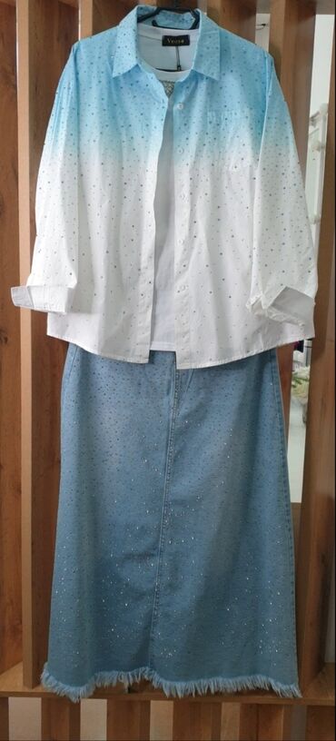 Рубашки: Рубашка, Оверсайз, Китай — 18