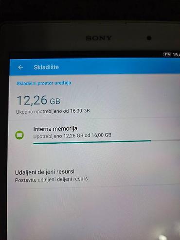 Tableti: Sony Xperia tablet sa originalnom futrolom - Ekran: 8” (prikaz — 7