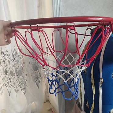 qapi toru: Basketbol səbəti və toru - Standart ölçülü metal halqa – möhkəm — 1