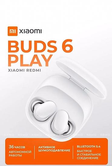 redmi airdots: Xiaomi Redmi Buds 6 Play — полностью беспроводные наушники с активным — 1