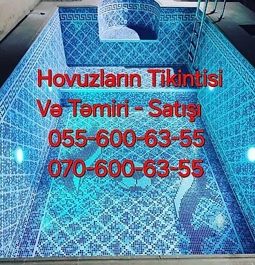tam inşaat: Hovuzlara aid məhsul və xidmətlər paketi - Hovuzların tikintisi və — 2
