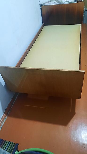bunk bed: Односпальная кровать, Б/у, Каркас без матраса, длина - 195 см — 3