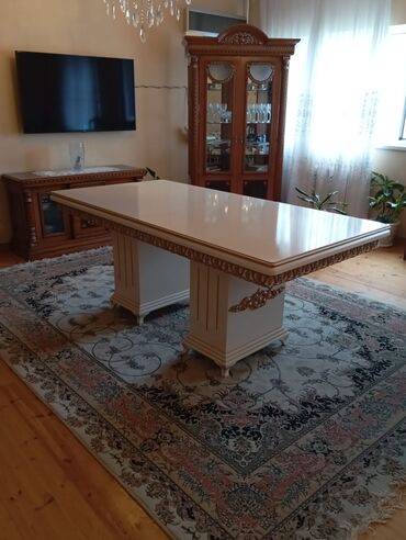 стеклянный стол: Qonaq masası, İşlənmiş, Açılmayan, MDF, Kvadrat masa