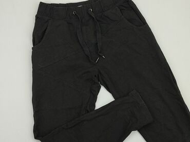 eleganckie bluzki do czarnych spodni: Sweatpants, Reserved, S (EU 36), condition - Good