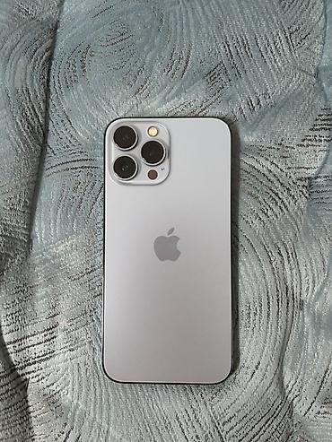 IPhone 13 Pro Max, Б/у, 1 ТБ, Blue Titanium, Наушники, Зарядное устройство, Защитное стекло, 100 % at lalafo.kg IPhone 13 Pro Max, Б/у, 1 ТБ, Blue Titanium, Наушники, Зарядное устройство, Защитное стекло, 100 %