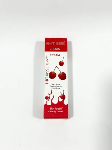 Товары для взрослых: Смазка со вкусом вишни Hot Kiss Подойдет для анального и вагинального