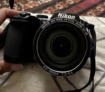 Фотоаппараты: Nikon Coolpix B500 санарип камерасы (кара) Hot Shoe, Canon EF 4:3