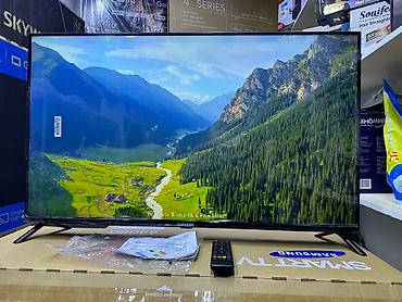 Телевизоры: Телевизор samsung 43Q80 smart Android tv с интернетом youtube, 110 см — 25