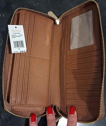 fredric sat: Michael Kors Jet Set Travel – veliki kontinentalni kožni — 3