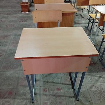 Ofis mebeli: Məktəb/Ofis mebelləri dəsti - Material: laminat/LDSP ağac teksturalı — 7