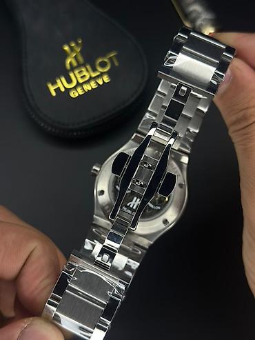 saat qabı: Yeni, Qol saatı, Hublot, rəng - Gümüşü — 4