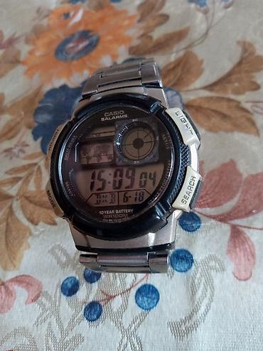 Qol saatları: İşlənmiş, Qol saatı, Casio, rəng - Gümüşü — 9