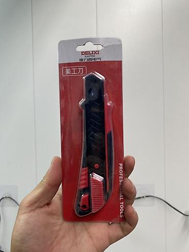 американский нож: Нож-канцелярский (ремесленный) DELIXI ELECTRIC - Тип: выдвижной — 1