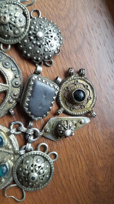 Bijuteriya dəstləri: Etno üslubda bəzək əşyaları dəsti – müxtəlif hissələr və asqılardan — 5