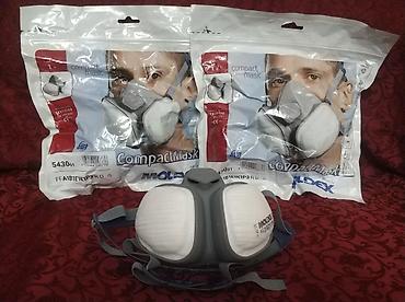 qizil maska: MOLDEX 5430 CompactMask – FFABEK1P3 R D yarımüz respiratoru - Model — 10