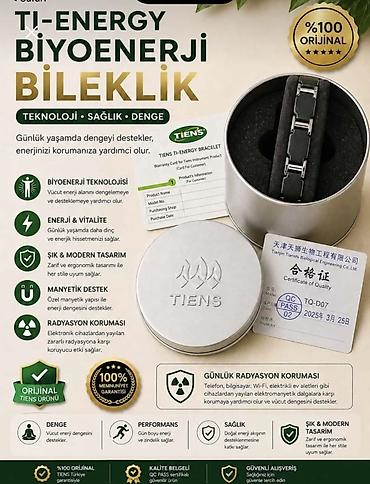 deri gödekceler: Tiens (Tianshi) qolbaqları (əsasən Titan Enerji və ya Titan Maqnit — 4