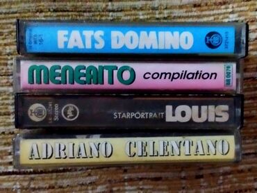 Kasete, CD i DVD: 4 originalne kasete – Fats Domino, Louis Armstrong Starportrait — 2