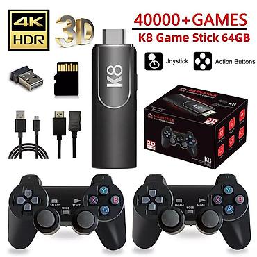 Video oyunlar və konsollar: Oyun konsolu 8K GamestickYeni Oyun Konsolu 8K Gamestick 🔹 Oyun konsolu — 3