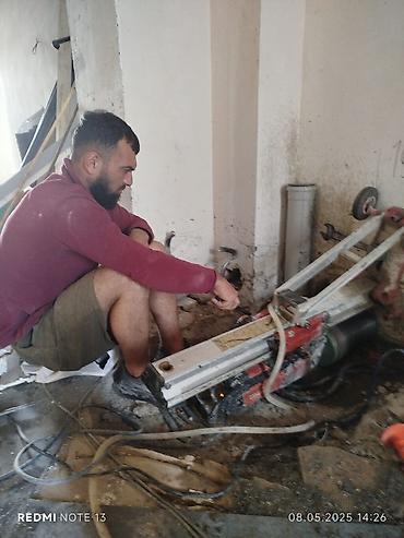 Beton işləri: Salamlar.Azərbaycanin istənilən bölgəsində beton kəsmə beton deşmə — 4