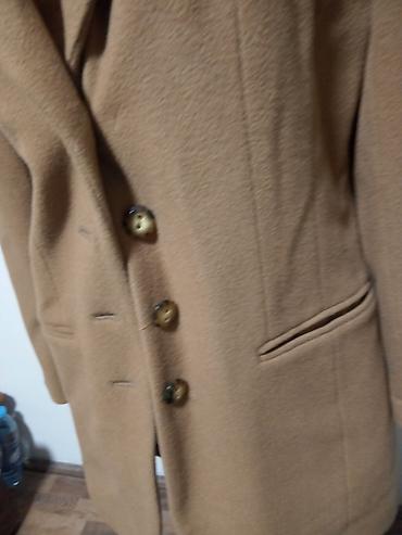 ccc ugg: Ženski kaput u kamel boji, klasičnog, ravnog kroja vel.40. Model sa — 4