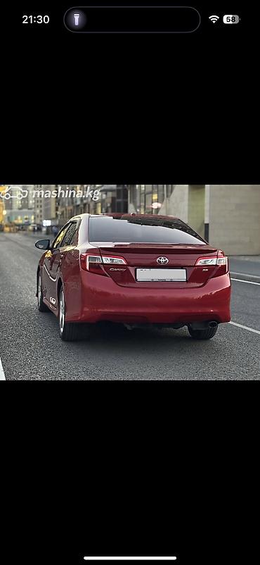 Toyota: Toyota Camry: 2012 г., 2.5 л, Автомат, Бензин, Седан — 4