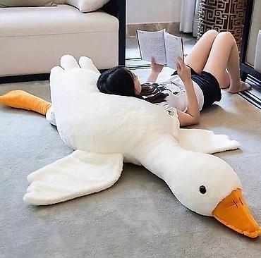 плющевая мишка: 🦢 *Интерактивная игрушка Гусь – лучший друг вашего малыша!* 💰 Цена — 4