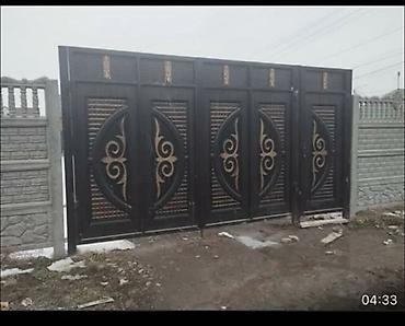 Распашные ворота: Кованные металлические ворота и калитки - Материал: сталь с — 10