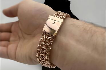 Серебряные цепочки: Цепочка, Проба 585, Мужские, Новый, Ручная работа