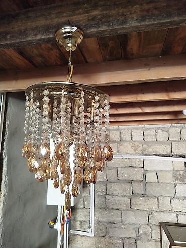 şam balı: Çılçıraq, 3 lampa, Metal — 2